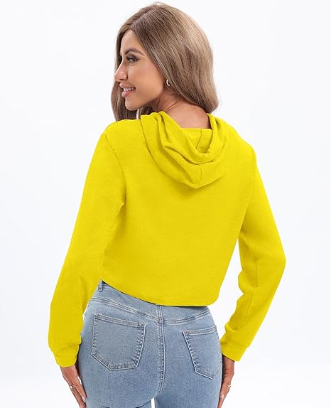 Cute Angel – Girls Crop Hoodie