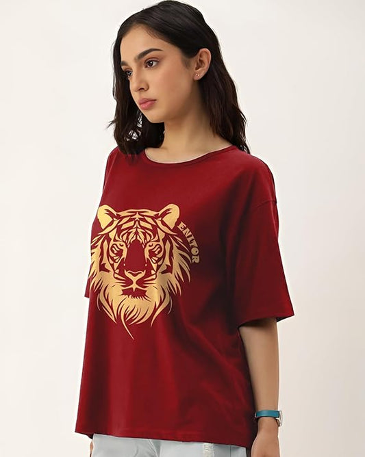 Tiger Cotton Blend T-Shirt