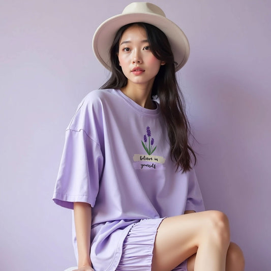 Believe Cotton Blend T-Shirt